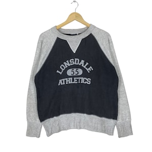 Lonsdale Athletic Sweatshirt Crewneck Jumper Size Medium