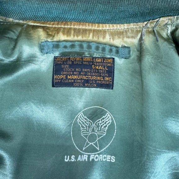 HOPE MFG. 初期型 L-2B Flight Jacket HOPE MFG. 初期型 L-2B Flight Jacket - メルカリ