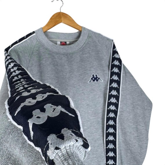 Vintage 90s KAPPA Track Top Side Tape Sweatshirt :sportwear