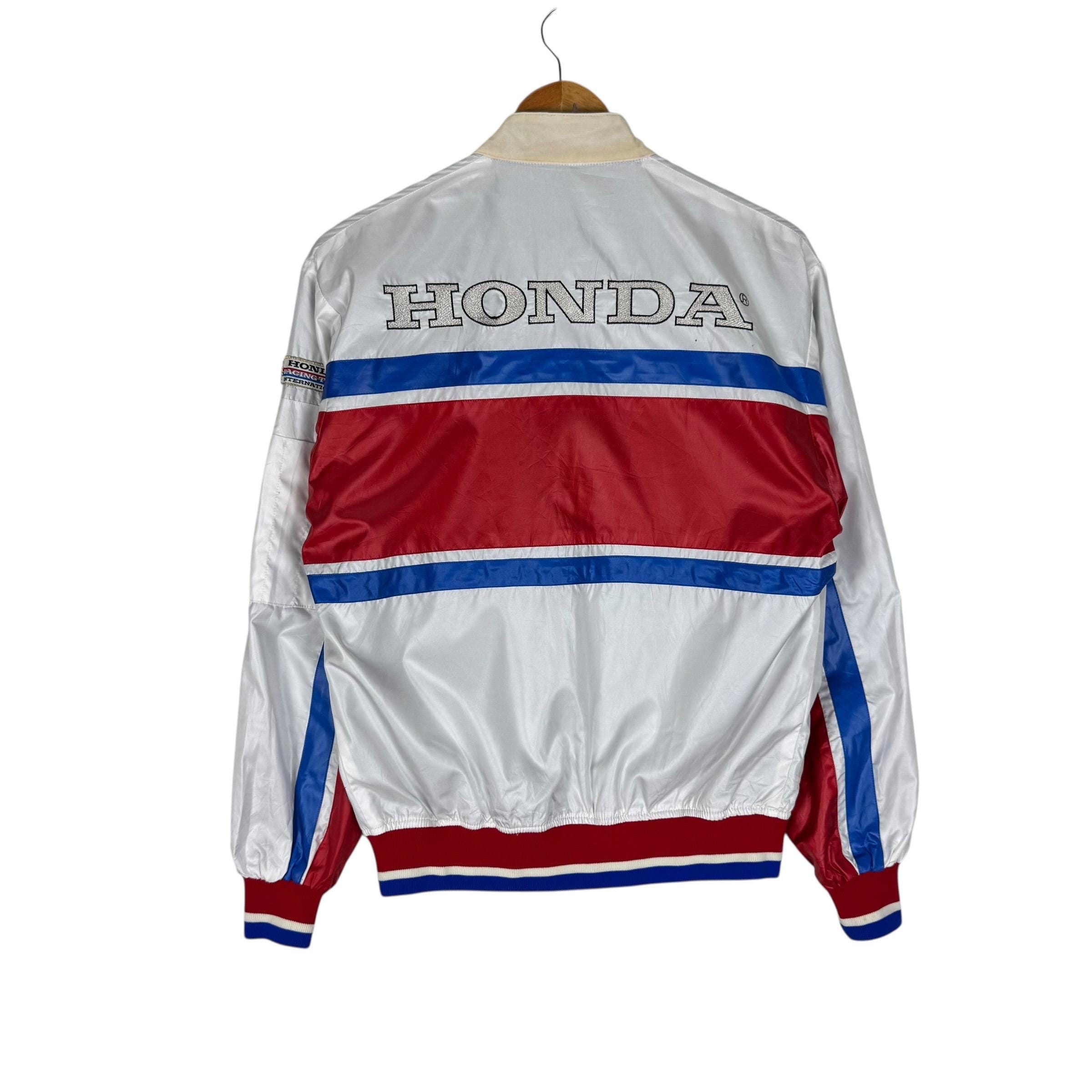 Vintage 80s Honda Racing Team Reversible Jacket (size L, Fits M