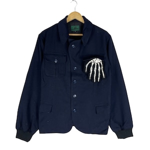 Vintage 90s JUNIOR GAULTIER JPG Hiver 1990 Button Jean Paul Gaultier Jacket fashion Designer