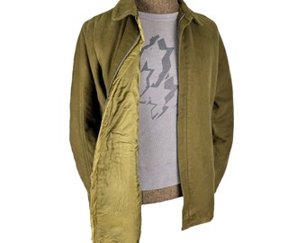 Giacca reversibile in cotone vintage anni '90 di Yohji Yamamoto, stilista giapponese (taglia L)