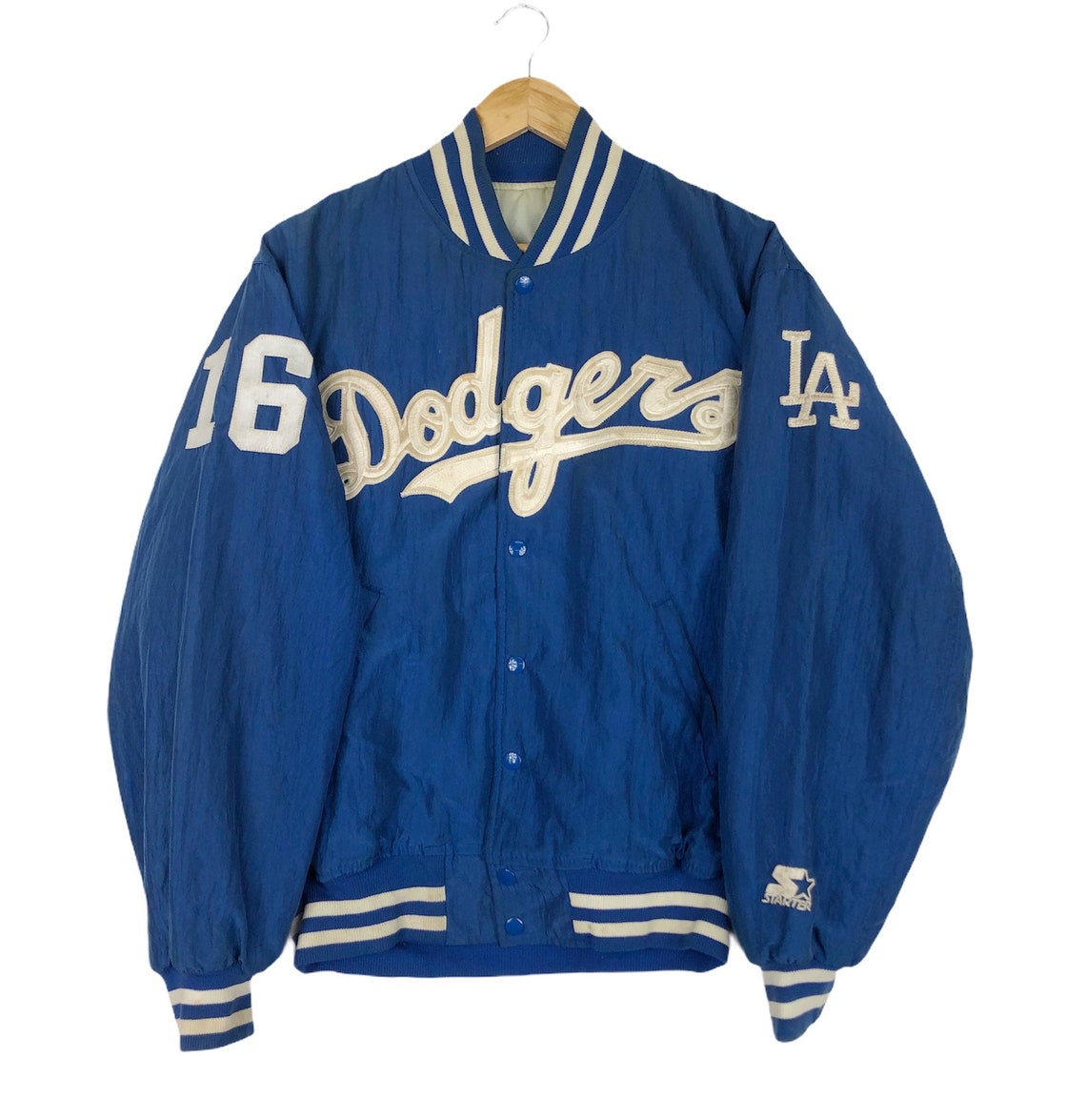 Vintage 90s LA DODGERS Starter Varsity Jacket MLB Major League Baseball ...