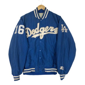 Vintage 90s La Dodgers Starter Varsity Jacket MLB Major League Baseball Nomo Sweater