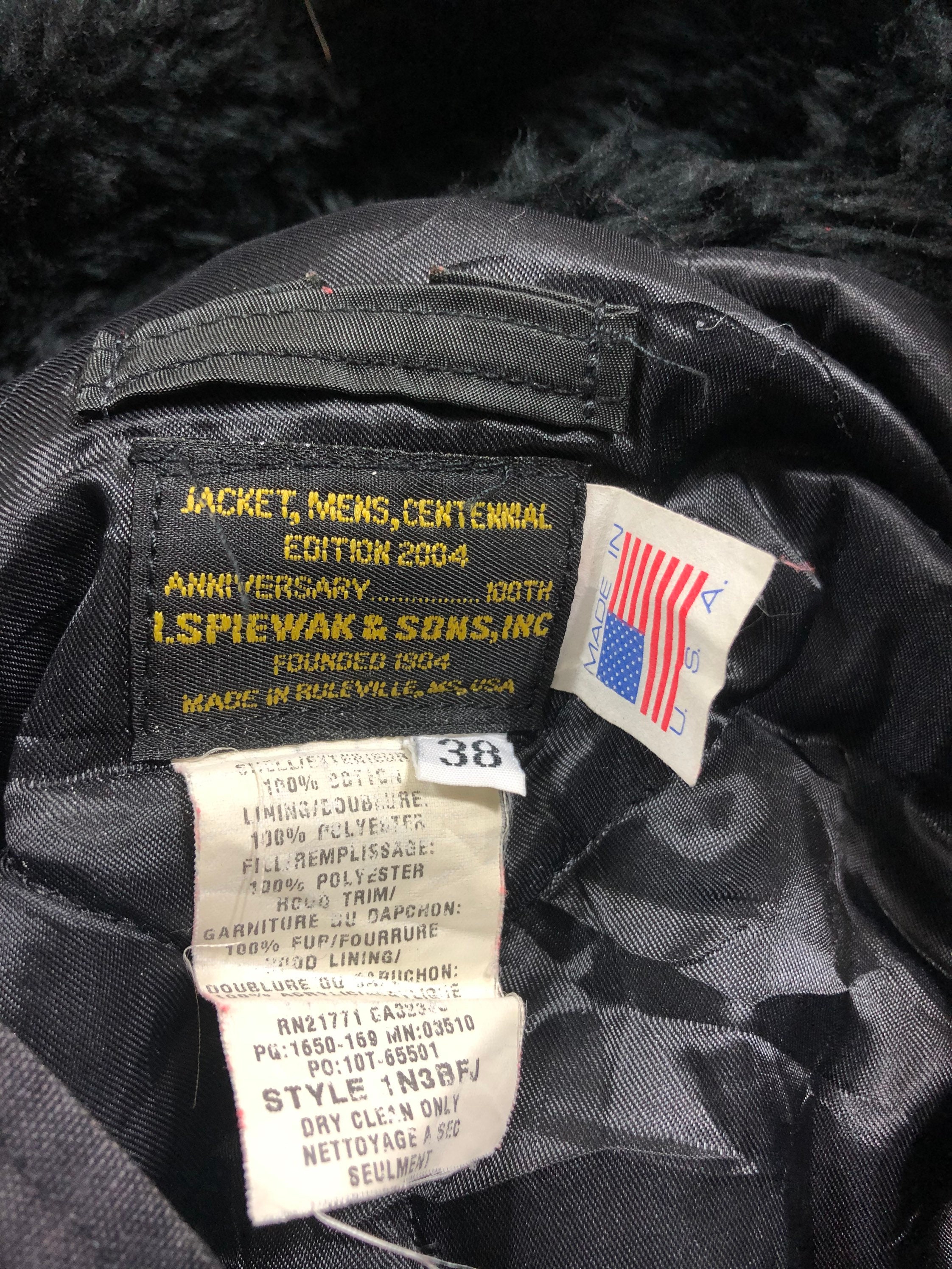 Vintage SPIEWAK Military Parka: Genuine Faux Fur Duck Canvas