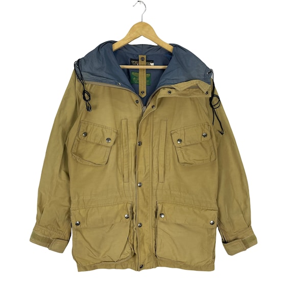 Vintage 90s Walrus Jacket 60/40 Hoodie Parka Brown Colour Vintage 90s Walrus Jacket 60/40 Hoodie Parka Brown Colour