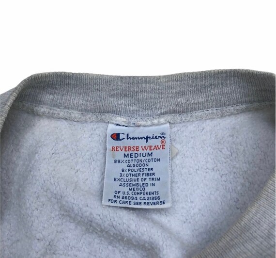 Buy Vintage 90s Champion Nantucket Sweatshirt Reverse Waeve Grey