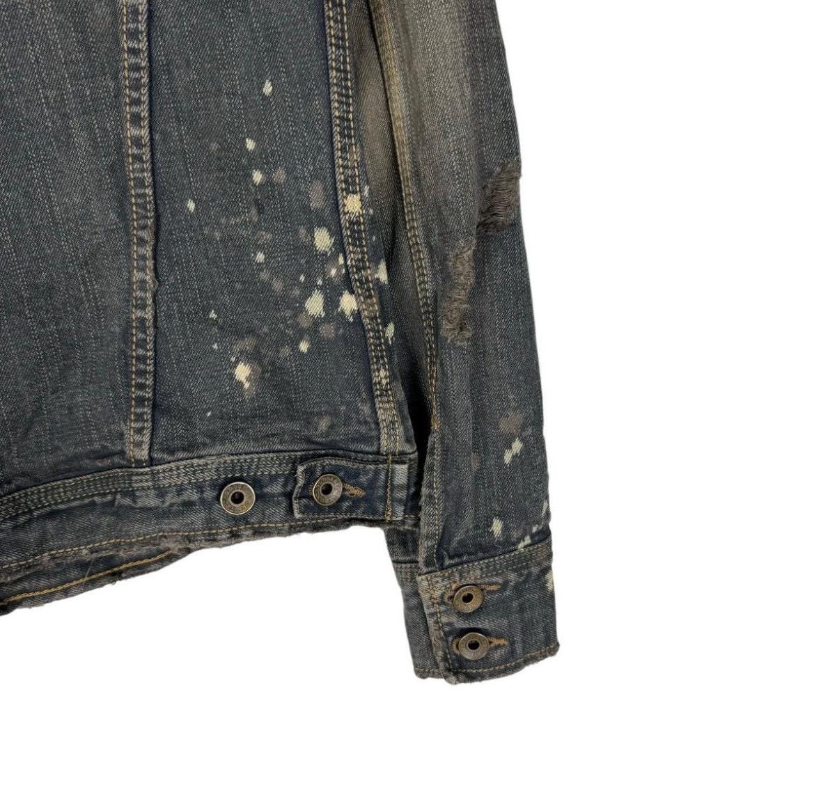 GOA Denim Distressed Type 3 Jacket Japanese Brand (size Small