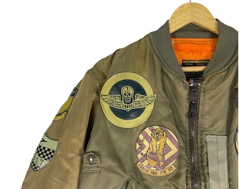 AVIREX MA-1 B-29 SAIPAN フライトジャケット AVIREX(アヴィレックス) / USA製/MA-1/B-29/SAIPAN/レザー