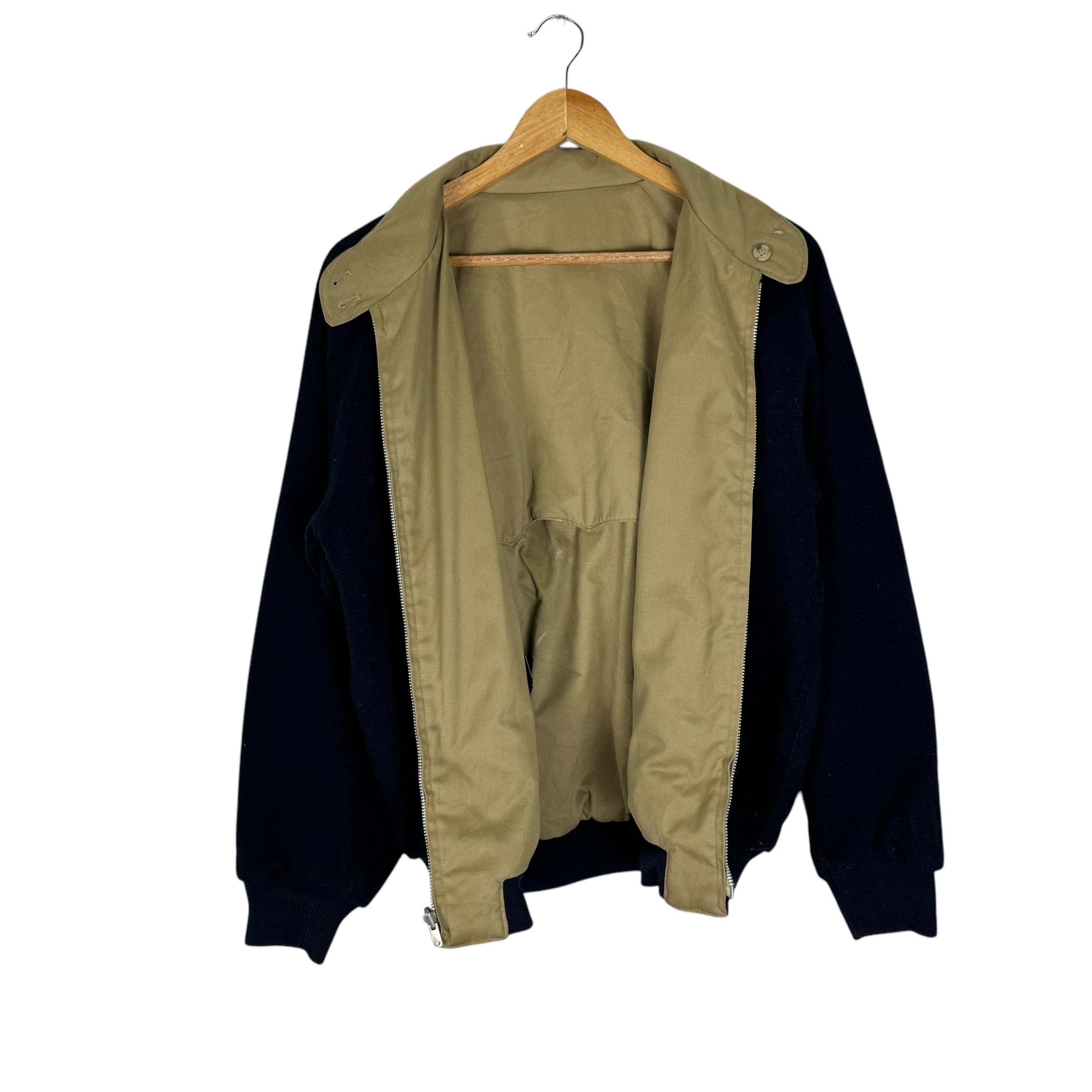 Sugar Cane Toyo Enterprise Reversible Bomber Zipper Jacket Navy