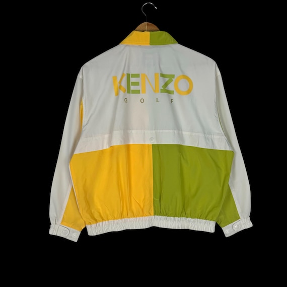 Kenzo Golf Light Zipper Jacket White Colour Size S - Etsy
