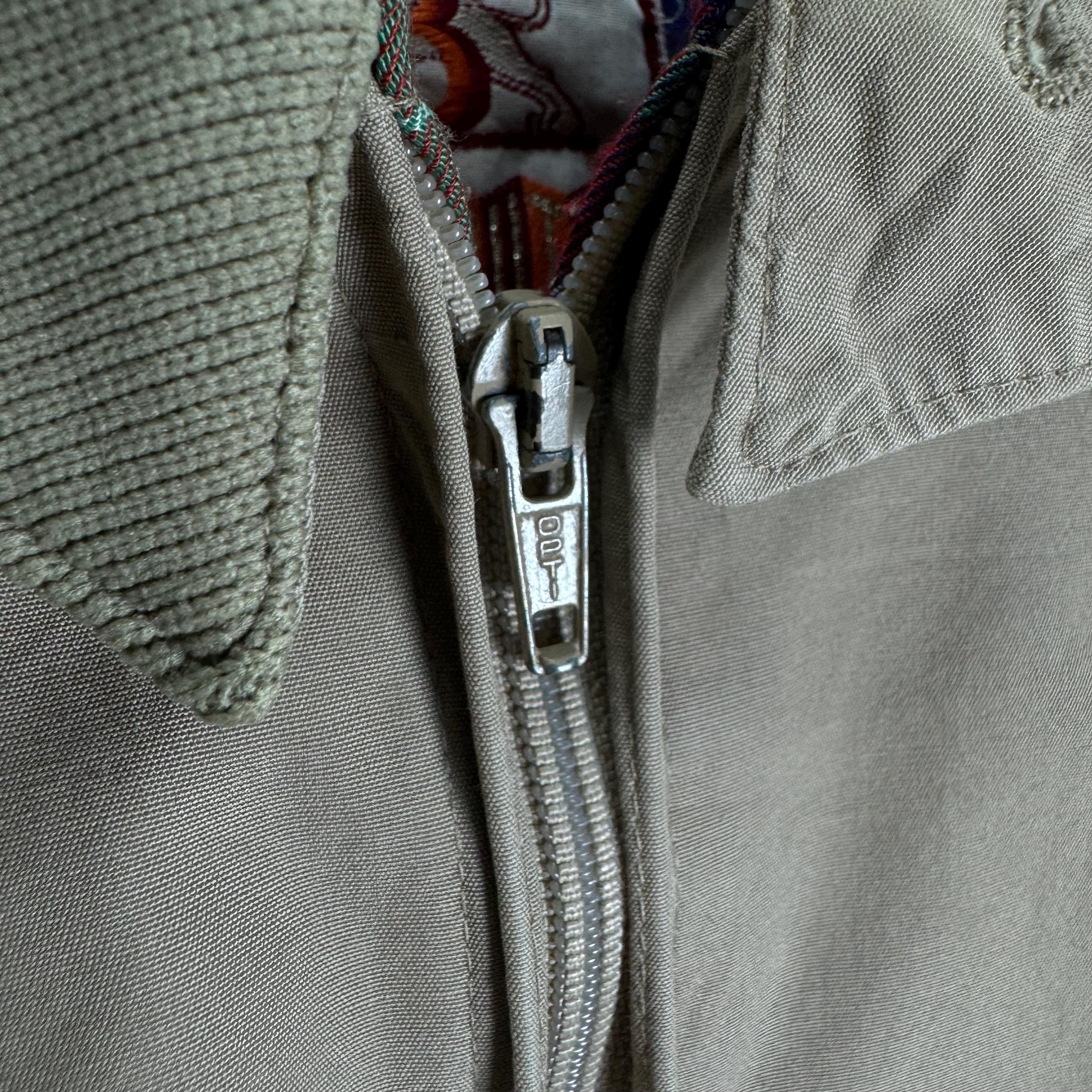 Vintage 70s Baracuta G9 Harrington Jacket: England Brown Cotton