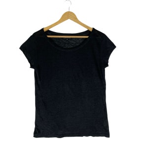 A.P.C Short Sleeve Tshirt Black Colour Designer Size XSmall