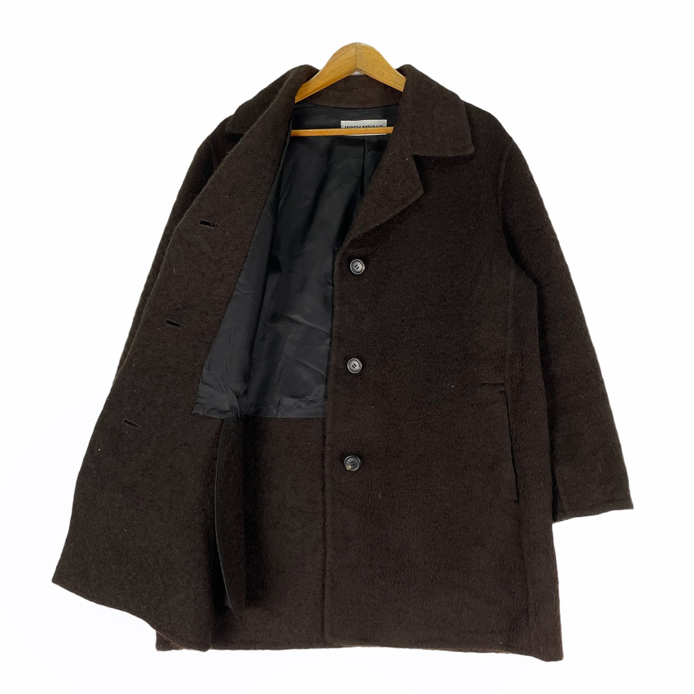 Vintage 90s Issey Miyake Wool Jacket, Avant Garde Fashion, Size