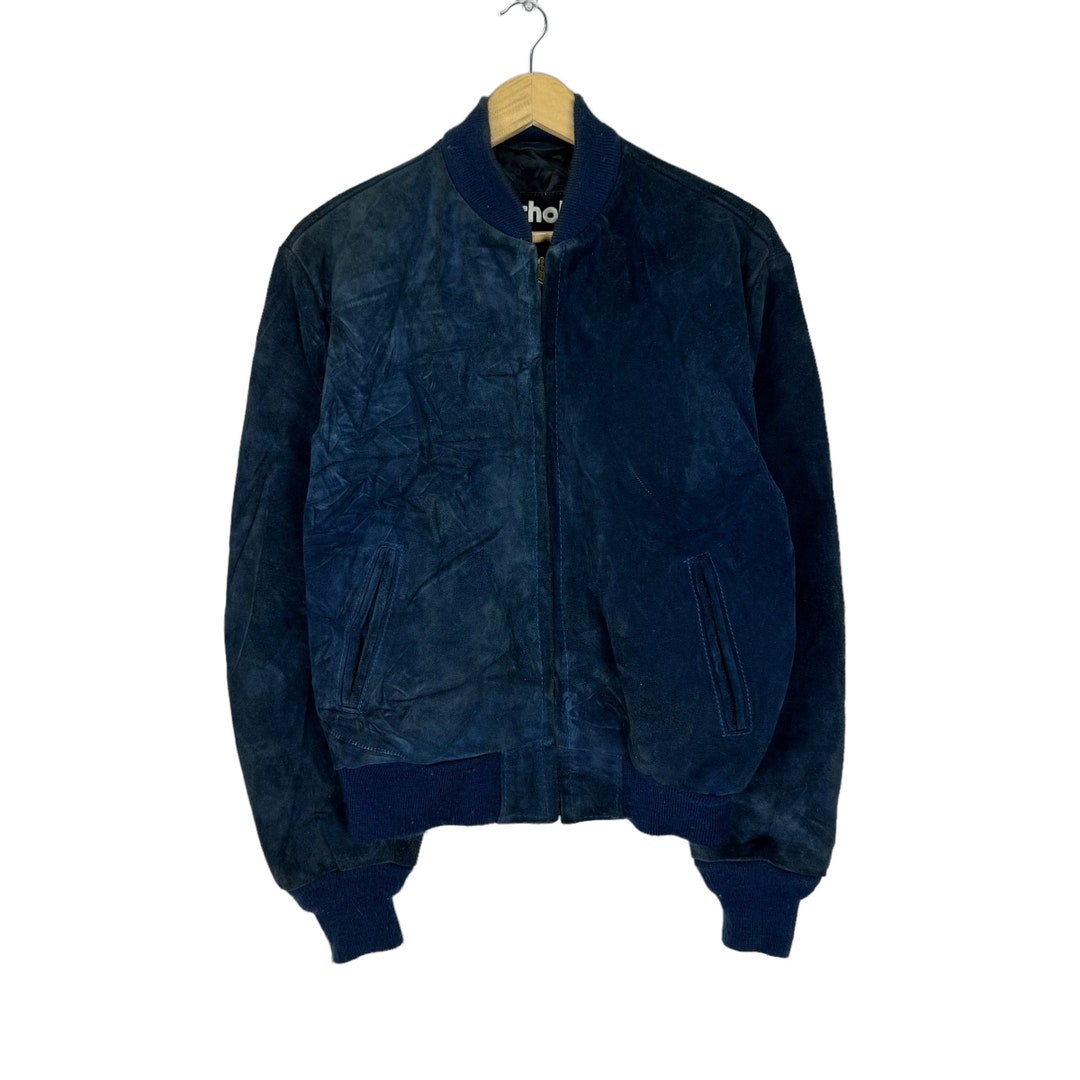 ジャケット・アウター vintage made in USA schott suede jkt el Vintage Schott NYC Brown Suede Leather Jacket Medium 90's Schott