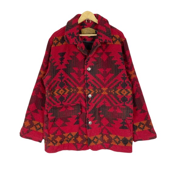 Aztec wool deals jacket
