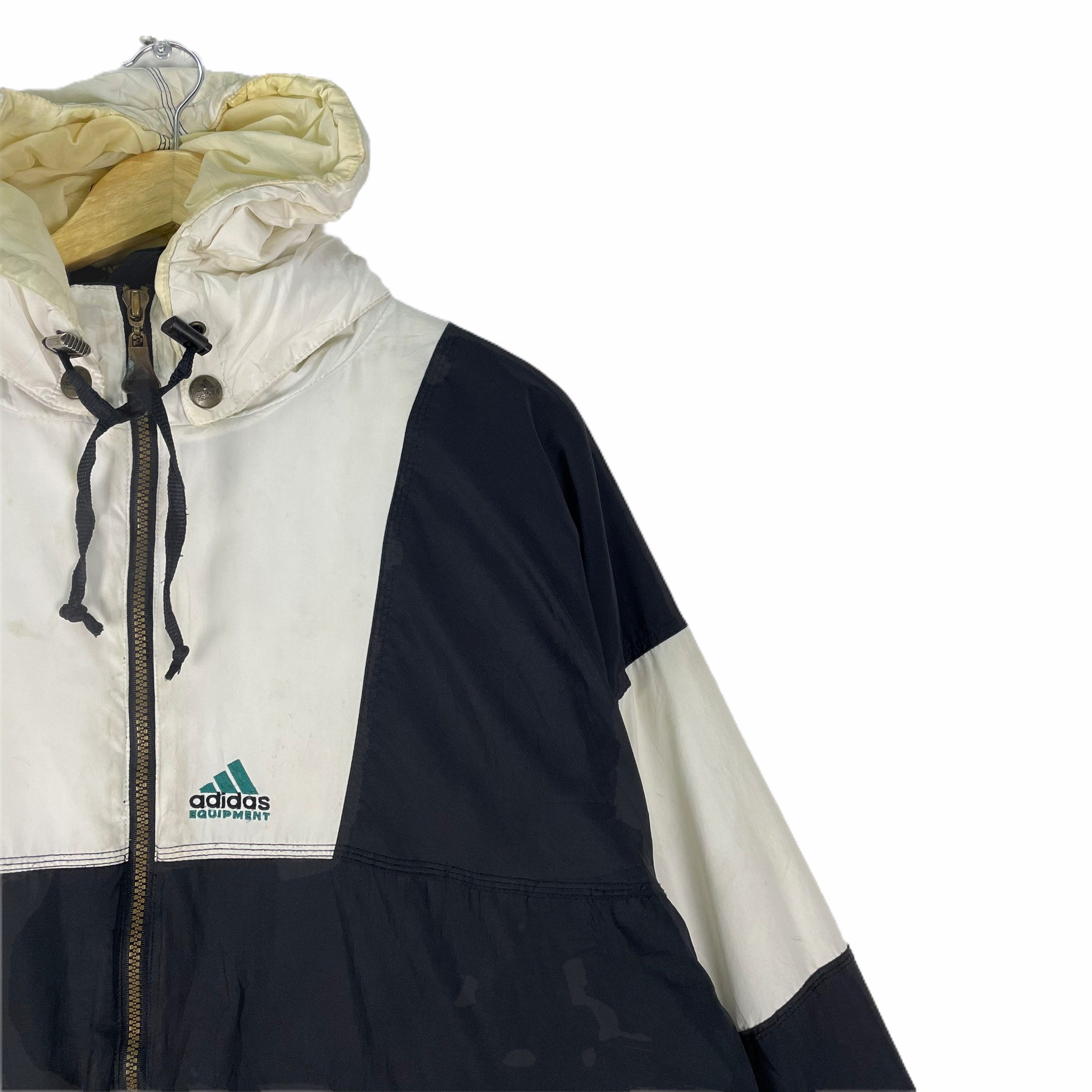 Vintage 90s Adidas Equipment Windbreaker Hoodie EQT Jacket Vintage 90s Adidas Equipment Windbreaker Hoodie EQT Jacket
