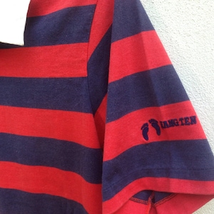 vintage Hang Ten shirts striped thin red blue 70s/80s surf skate Made In Usa size M