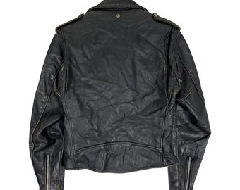 Schott NYC Classic Perfecto® Steerhide Leather Motorcycle Jacket STYLE: 618