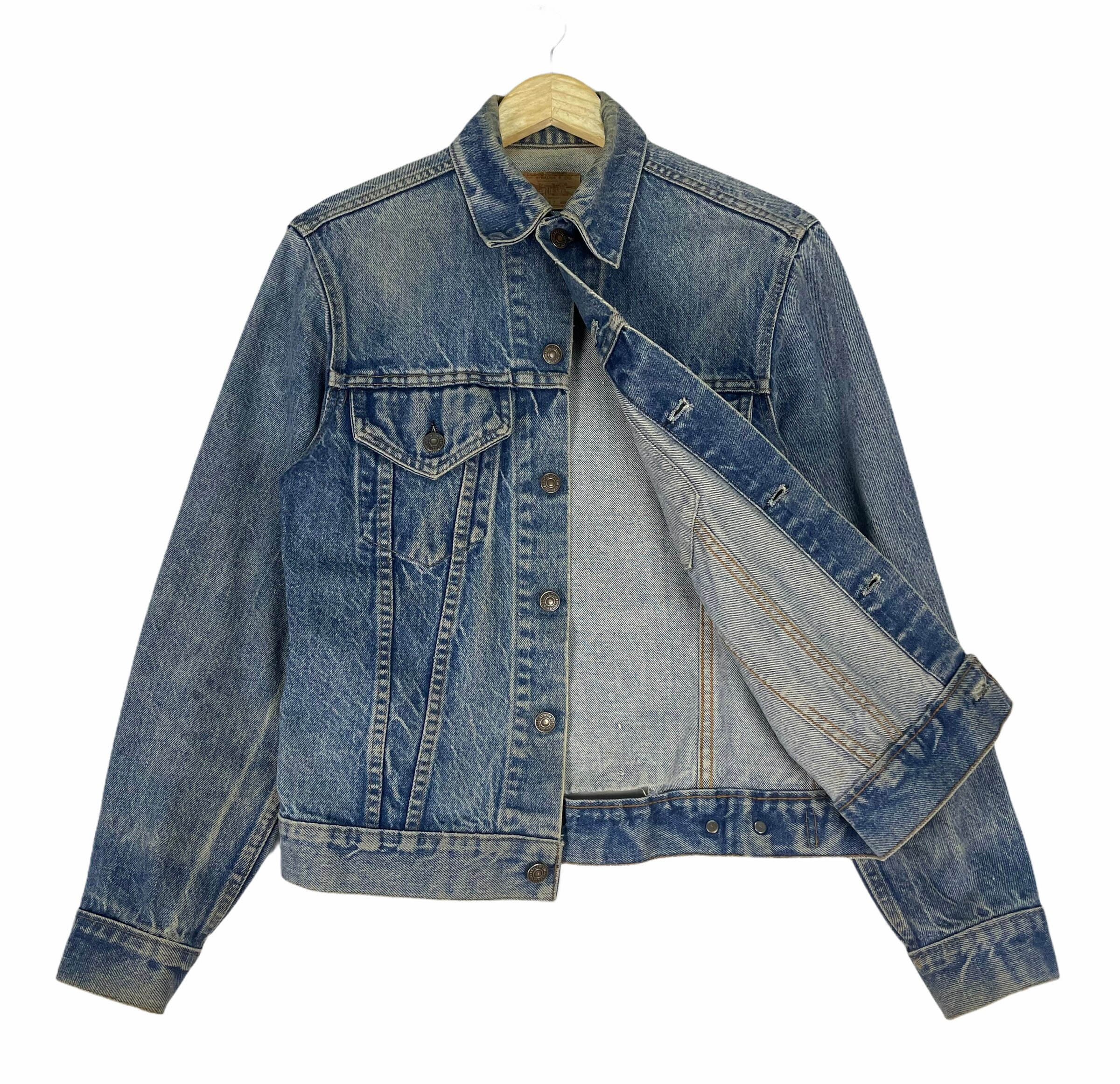 ジャケット・アウター 90s Levis 3rd denim jacket vintage Vintage 90s LEVI'S Trucker Type 3 Denim Jacket Distressed
