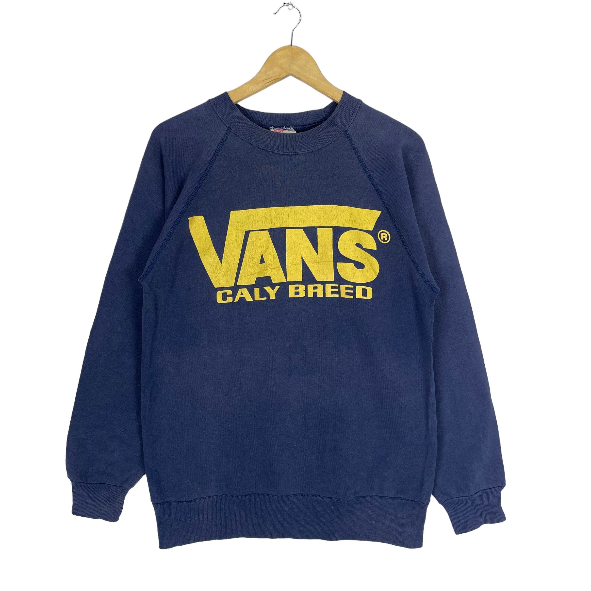 Vintage 90s VANS Sweatshirt Caly California - Etsy