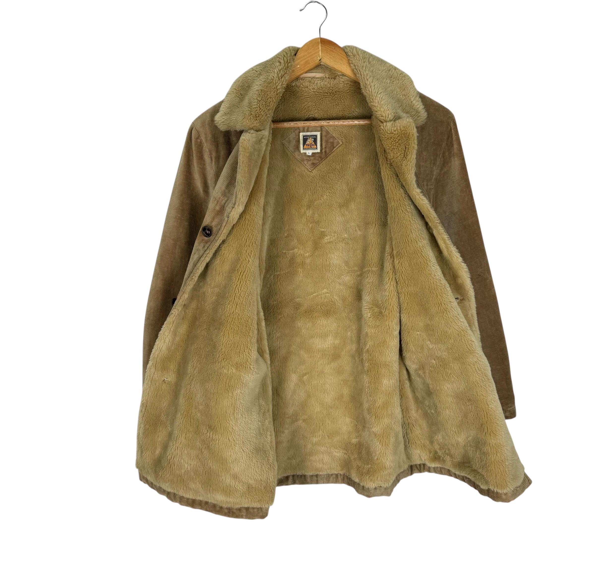 Vintage Real Mccoy Casual Wear Companion Corduroy Jacket Brown