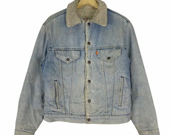 Vintage 90s LEVI'S Denim Jacket Size 38 / Medium / 1990s