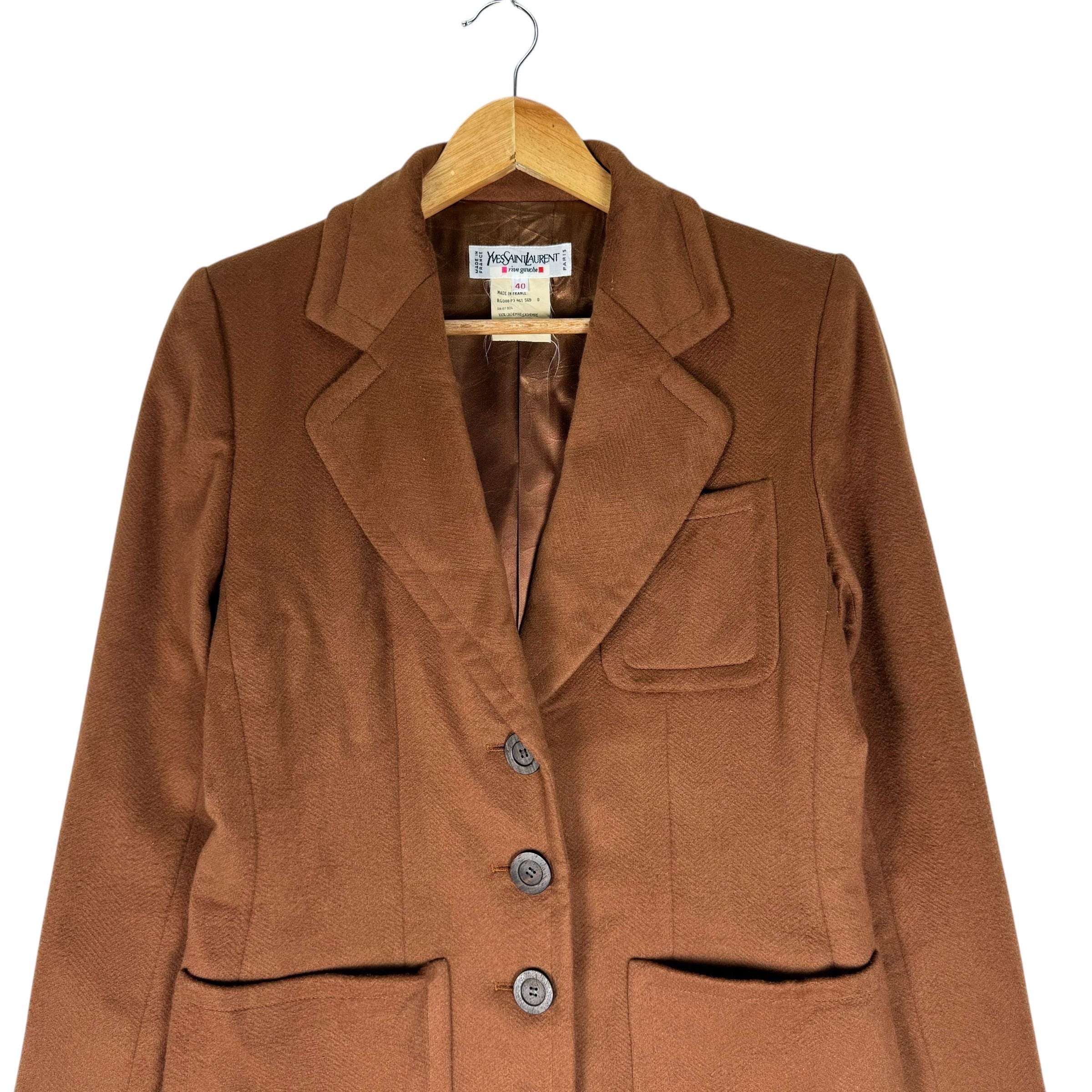 Yves Saint Laurent rive gauche チェスターコート Yves Saint Laurent rive gauche チェスターコート Yves Saint