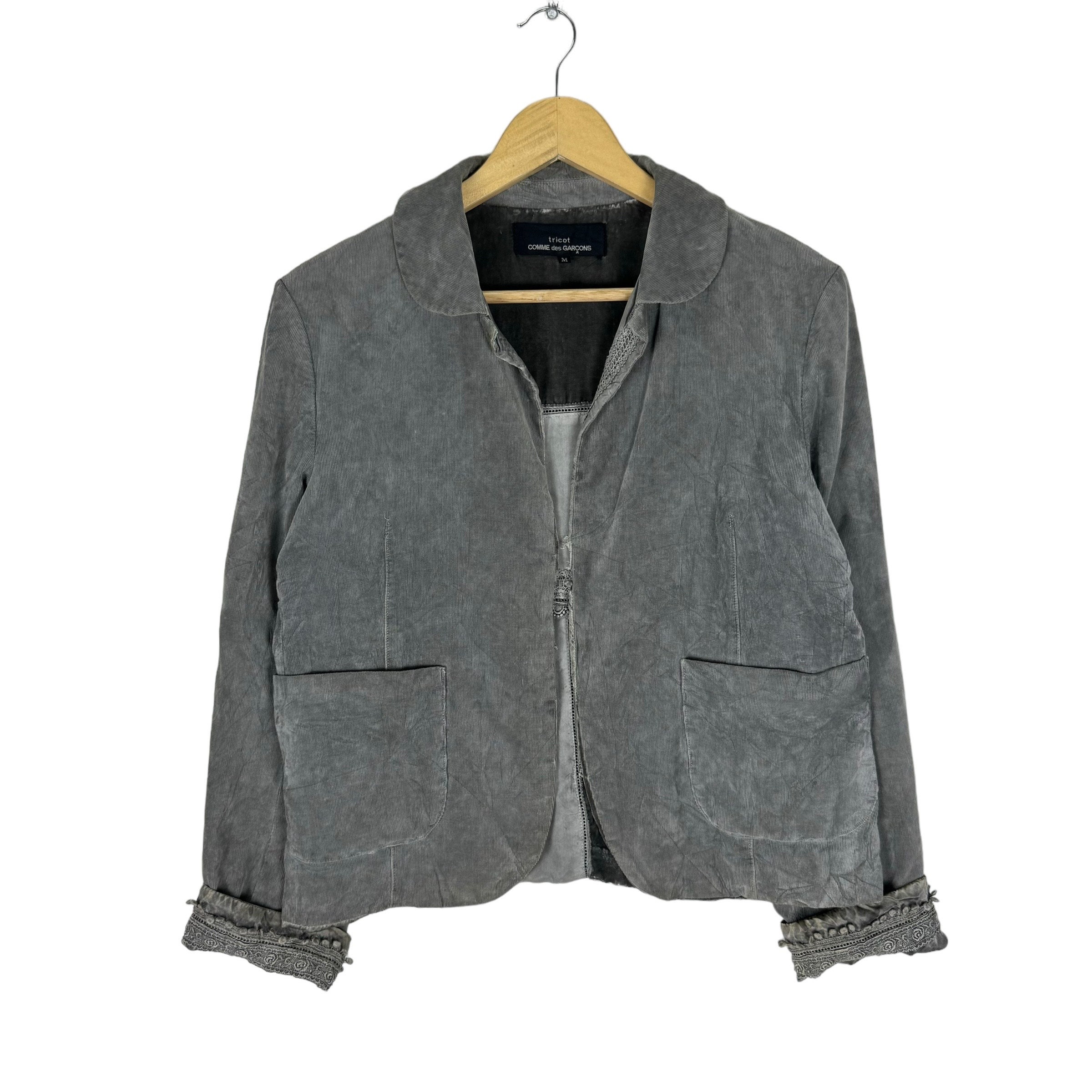 Comme Des Garçons Tricot Patchwork Corduroy Jacket - CDG