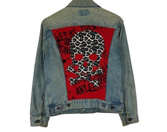 Vintage 90s LEVI'S Denim Jacket Size 38 / Medium / 1990s Levis
