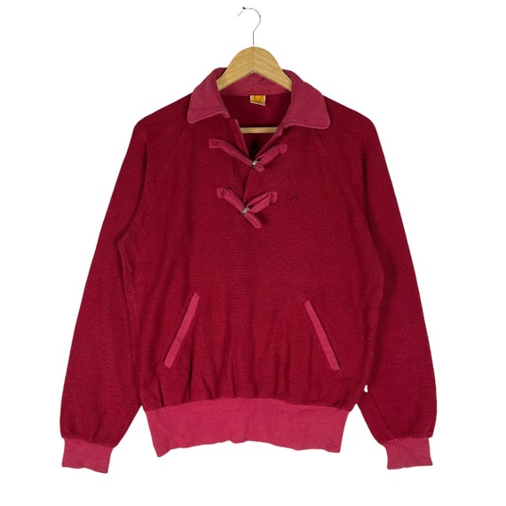 Vintage 90s Hang Ten Sweatshirt Surf Surfing Red Colour - Etsy Israel