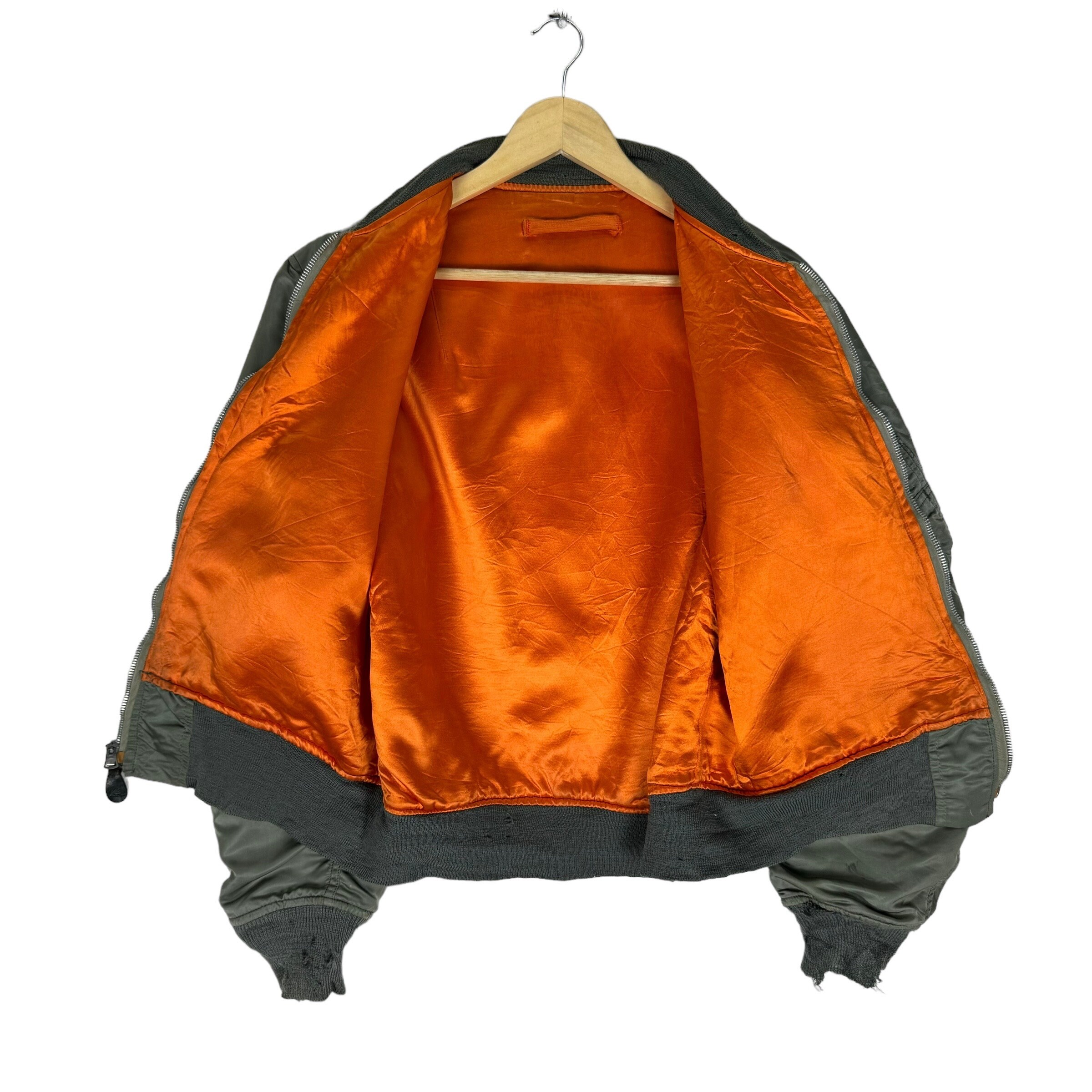 Vintage 70s ALPHA INDUSTRIES Reversible Flight MA-1 Bomber Vintage 70s ALPHA INDUSTRIES Reversible Flight MA-1 Bomber