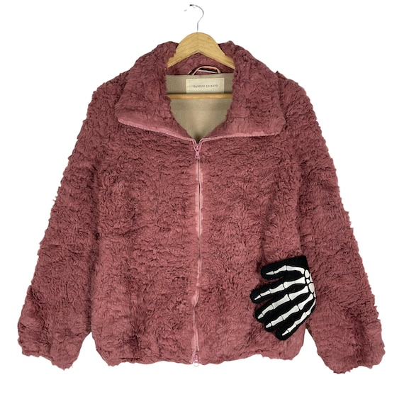 Tsumori Chisato Faux Fur Fleece Jacket - Japanese Designer Medium
