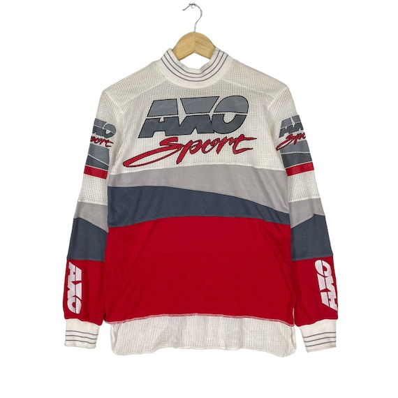 Vintage 90s Axo Sport BMX Motocross Long Sleeve Women Racing