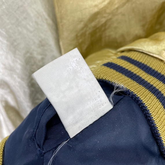 Vintage 90s Suntory Coffee Boss Reversible Varsity Jacket