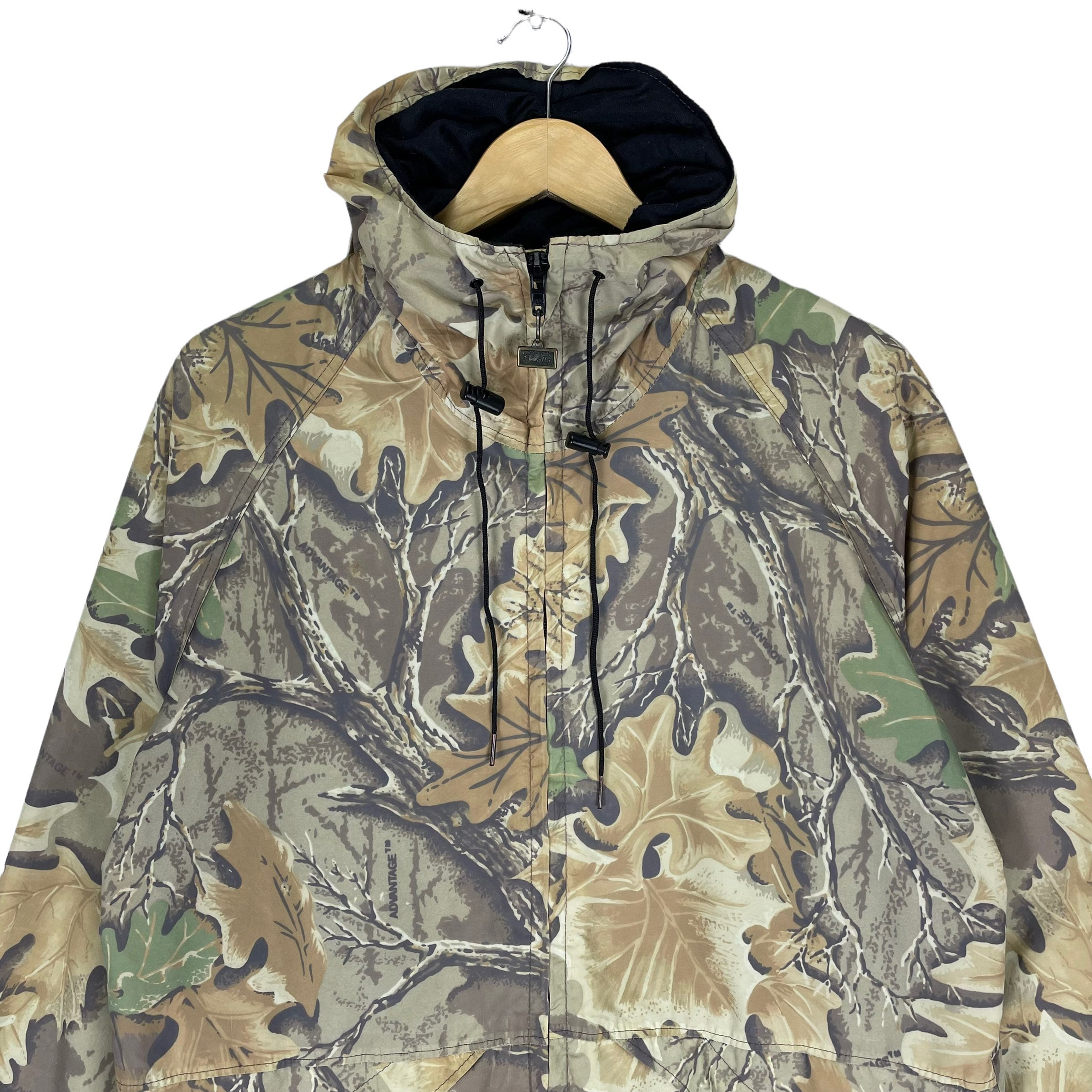 WALLS Real Tree Camo Waterproof Hoodie Light Jacket Hunting 