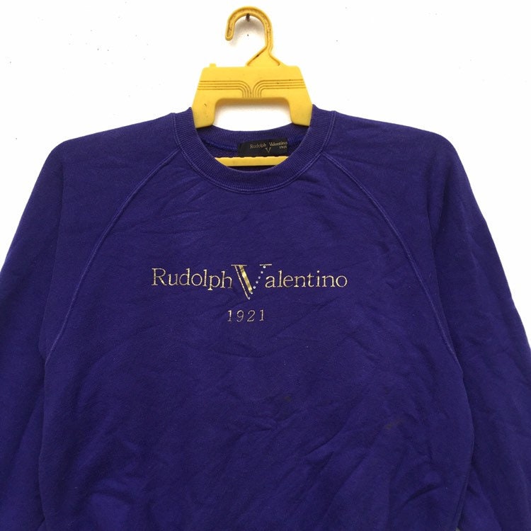 Rudolph Valentino Sweatshirt Jumper Crewneck Valentino Sweater Etsy UK
