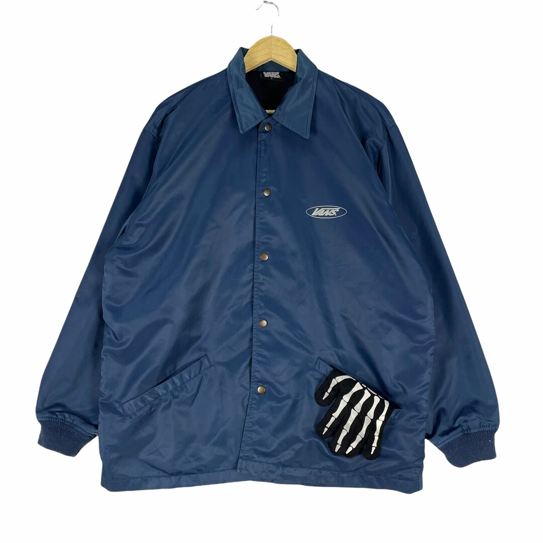 Vans Skate Coach Windbreaker Button Jacket Skateboarding