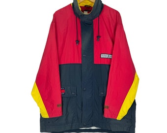 Vintage 90s Tommy Hilfiger Sailing Gear Nylon Windbreaker - Size