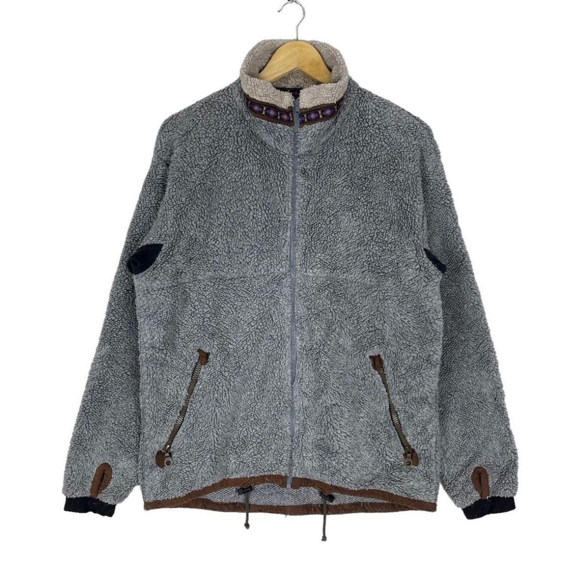 最低価格の Alf 90s Vintage Kuhl Sweater Fleece Pile Deep Zipper Native その他
