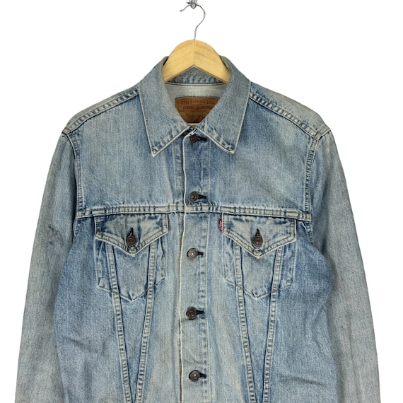 Vintage Blue Levi’s 90s 00s Big E Premium Type 3 Denim Jacket M