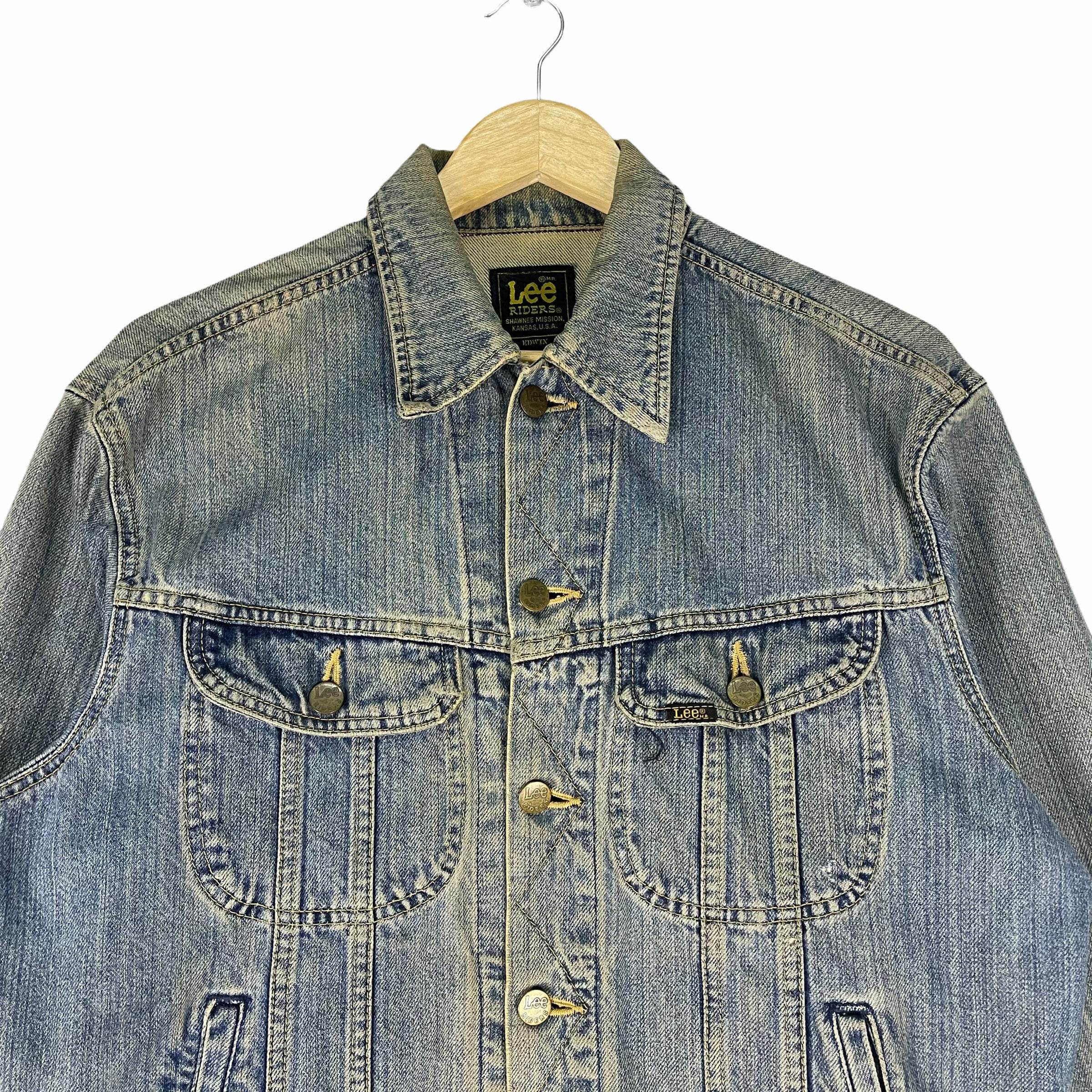 Vintage 90s Lee Riders Trucker Denim Jeans Jacket Workwear Vintage 90s Lee Riders Trucker Denim Jeans Jacket Workwear