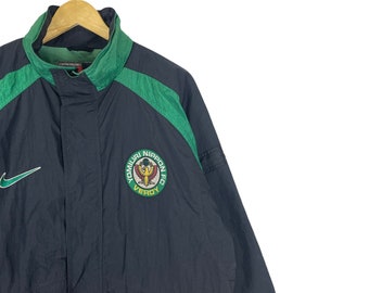 NIKE 90s VERDY ヴェルディ川崎 ジャケットYOMIURI 読売 Vintage 90s Nike Tokyo Verdy Yomuiri Football Long Jacket