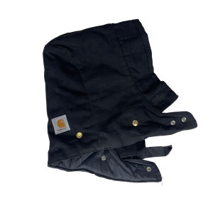 CARHARTT Duck Canvas Black Colour Snow Hats Hoodie