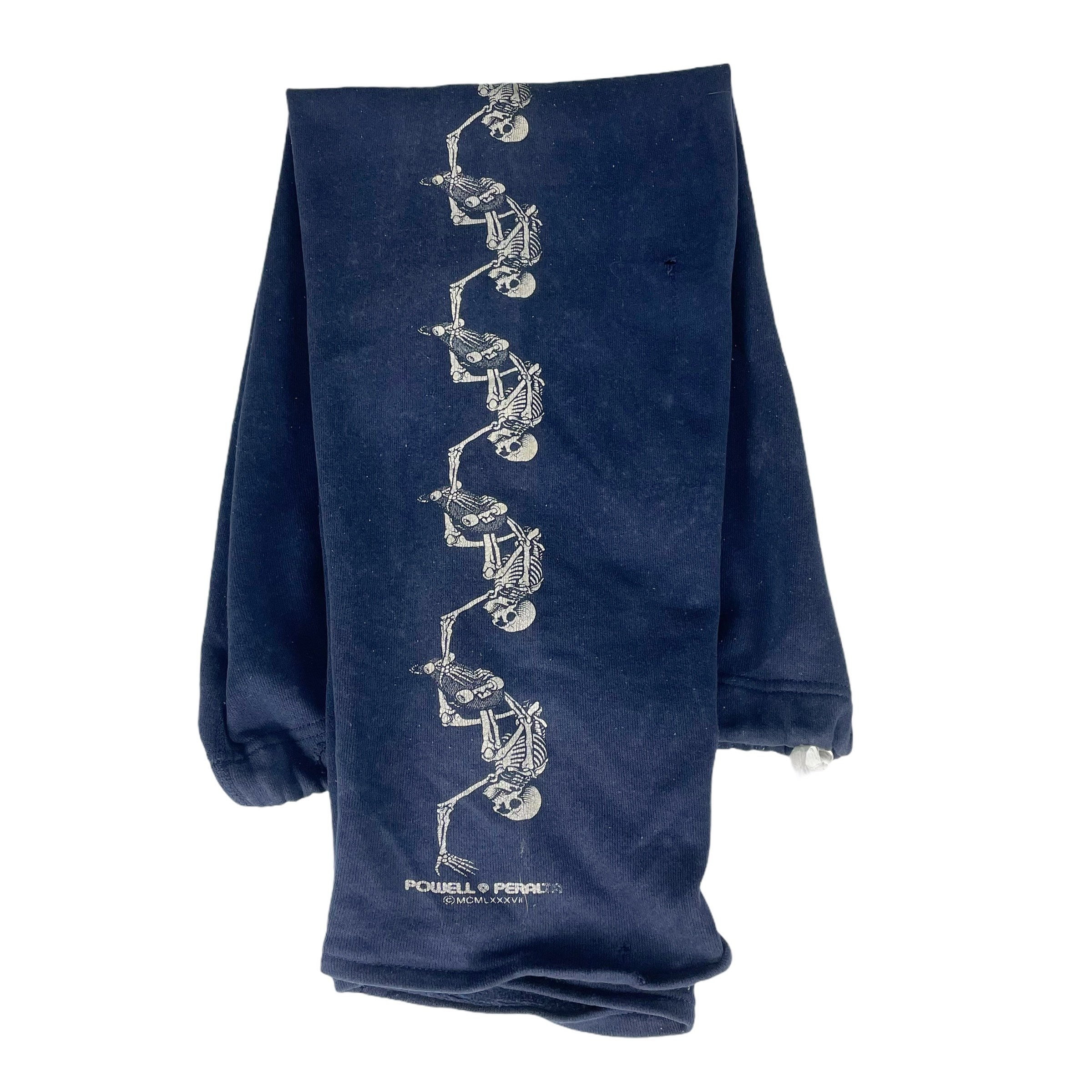 80s POWELL PERALTA スウェットパンツ ディスカス 80sパウエルペラルタ クロスボーンスウェット キッズサイズ 80s POWELL