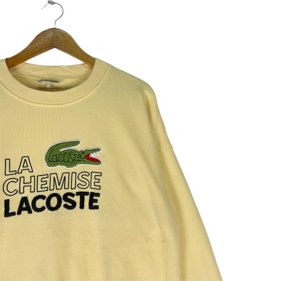 LACOSTE LA Chemise Sweatshirt Crewneck Lacoste Sp… - image 3
