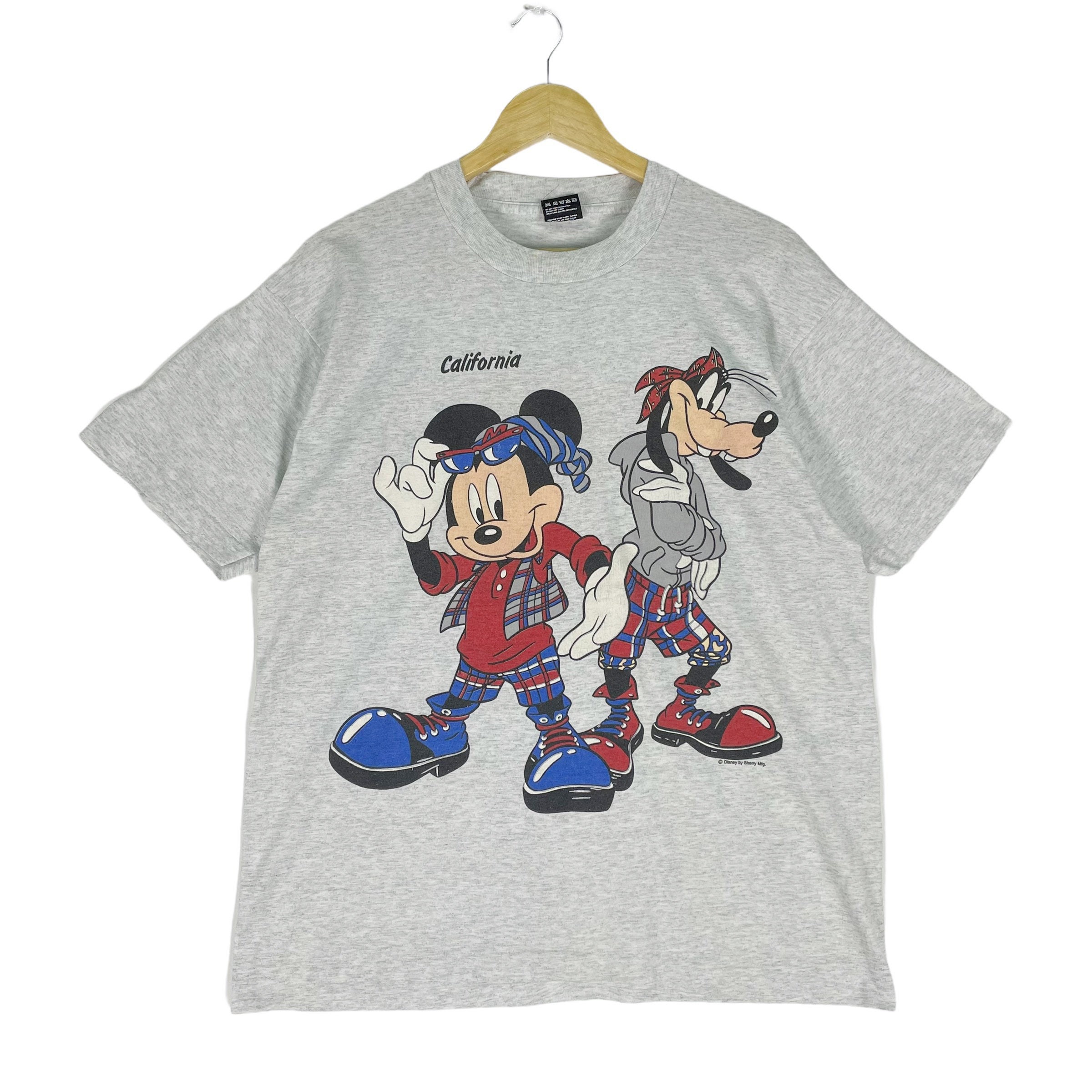 Vintage 90s Mickey Mouse X Goofy Tshirt Cartoon Disney Punk - Etsy