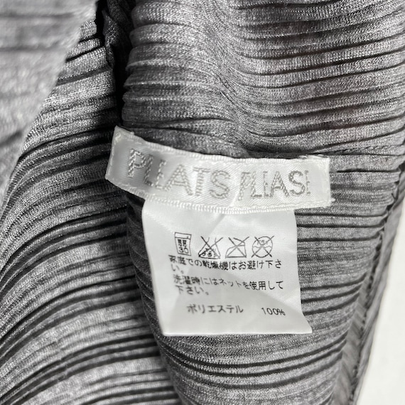 PLEATS PLEASE Issey Miyake Turtleneck Pleated Japan Grey PLEATS PLEASE Issey Miyake Turtleneck Pleated Japan Grey