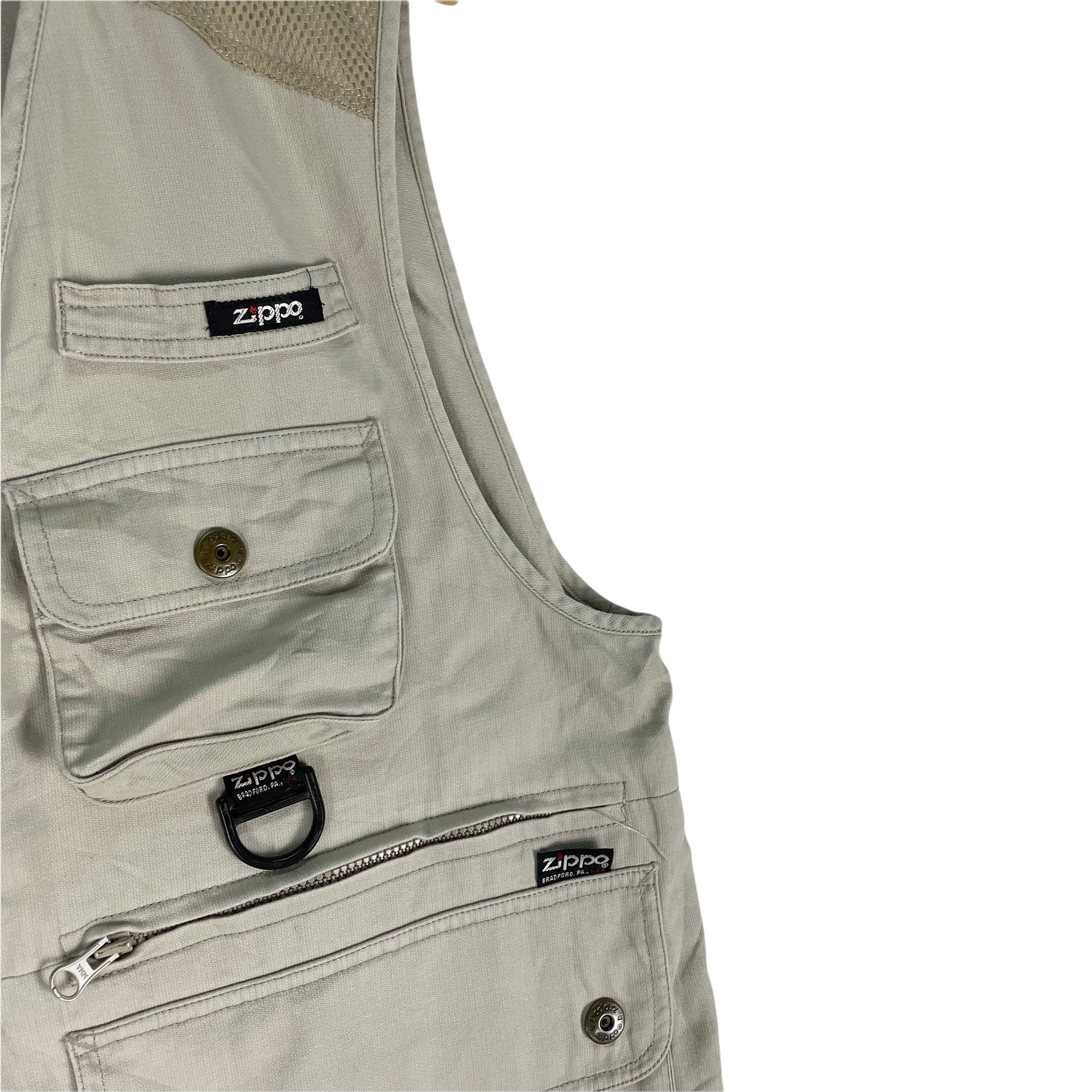 Vintage Zippo Outdoor Tactical Vest / Hunting Vest / Fishing Vest 