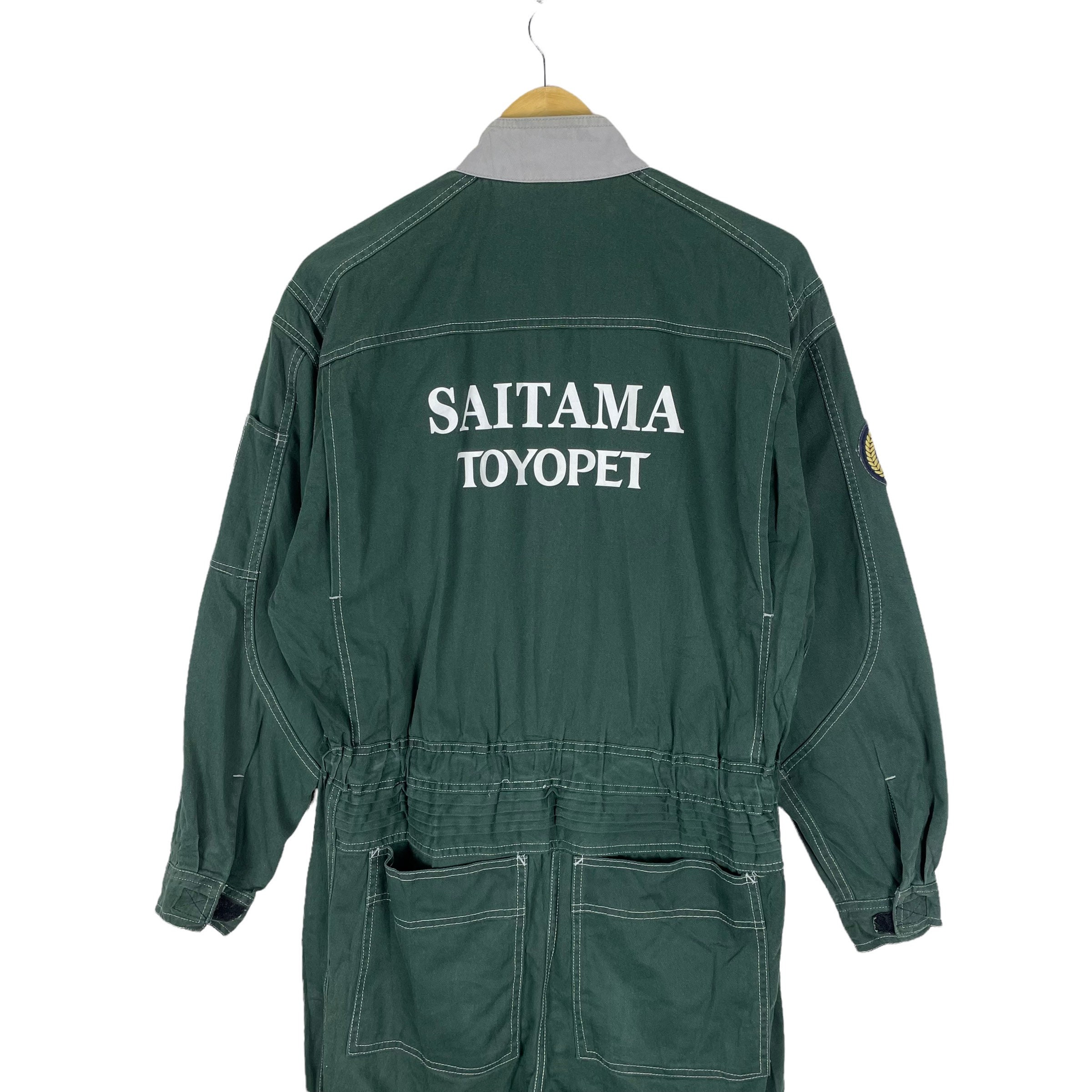 Vintage 90s Toyota Racing Overalls: Tecno Toyopet TRD Suit